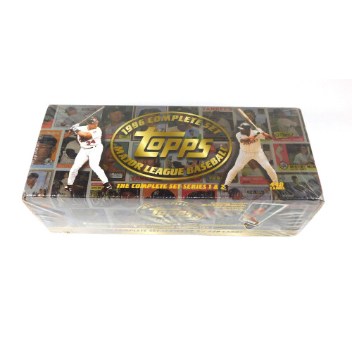 1996 Topps Baseball Εργοστασιακά Σφραγισμένο Πλήρες Σετ 440 Καρτών