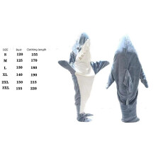 (XL) Super Soft Shark Blanket Hoodie Adult, Shark Blanket Cozy Flannel Hoodie