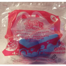 Pulsera de mariposa n    4 de Barbie con los zapatos rosas de McDonald's 2013