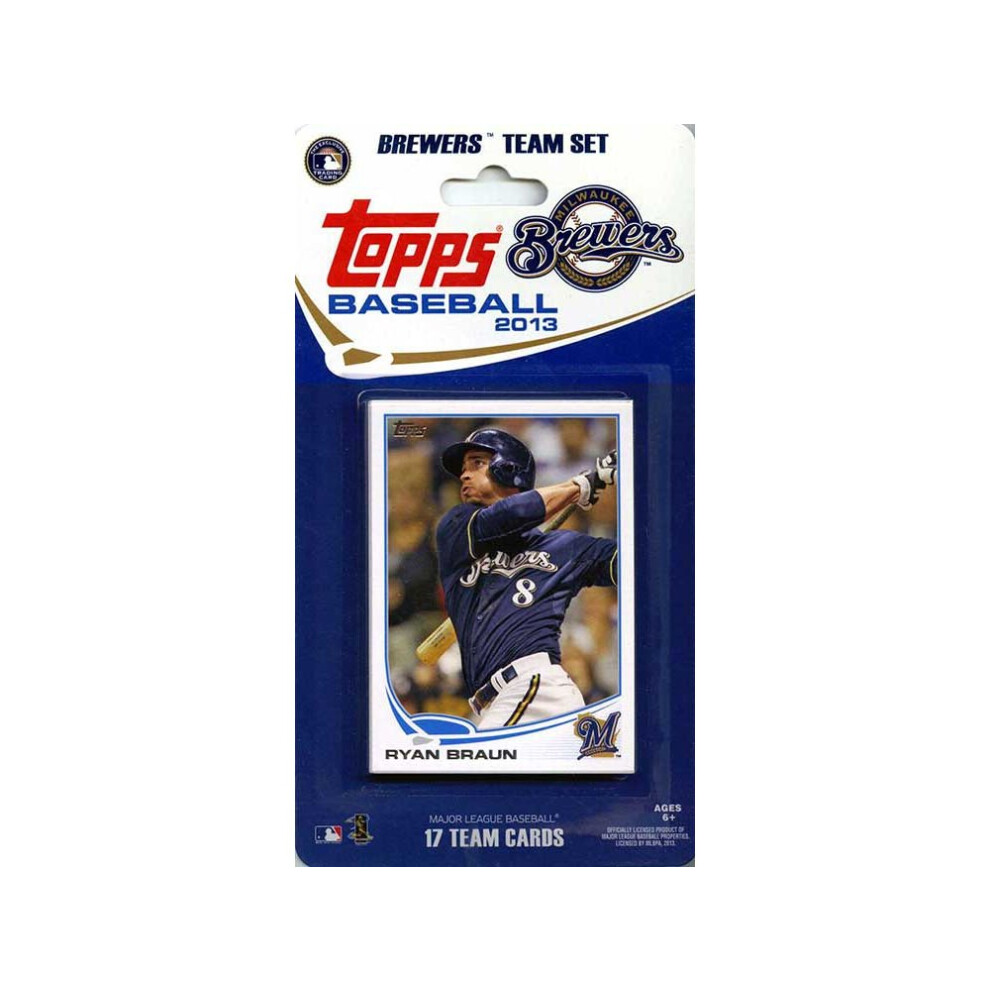 Cartes ? Collectionner Li?Es Au Sport Mlb Milwaukee Brewers De C&I Industries-image