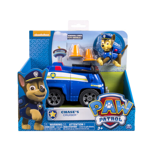 Paw Patrol Paw Patrol Chase's Cruiser, Όχημα & Φιγούρα 1