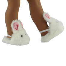 Emily Rose 18 Pollici Abiti e Accessori per Bambole | Pantofole con Coniglio di Pasqua | Compatibile con Bambole American Girl