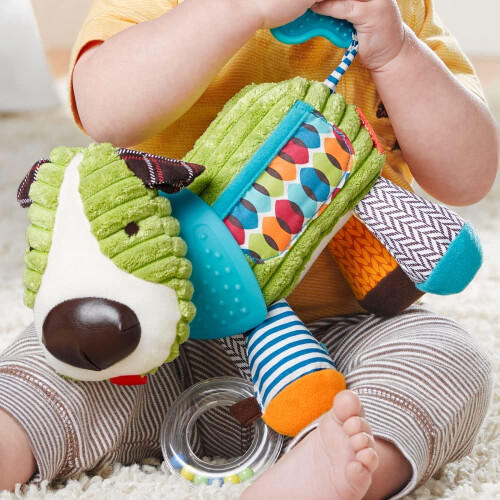 Skip Hop Skip Hop Bandana Buddies Παιχνίδι Ροής και Οδοντοφυΐας με Πολυαισθητήρα, Σκύλος 2