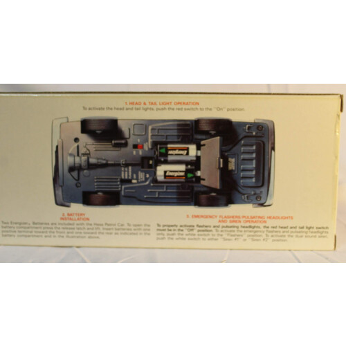 Hess Αυτοκίνητο Περιπολίας Hess - 1993 σε Αυθεντική Συσκευασία 2