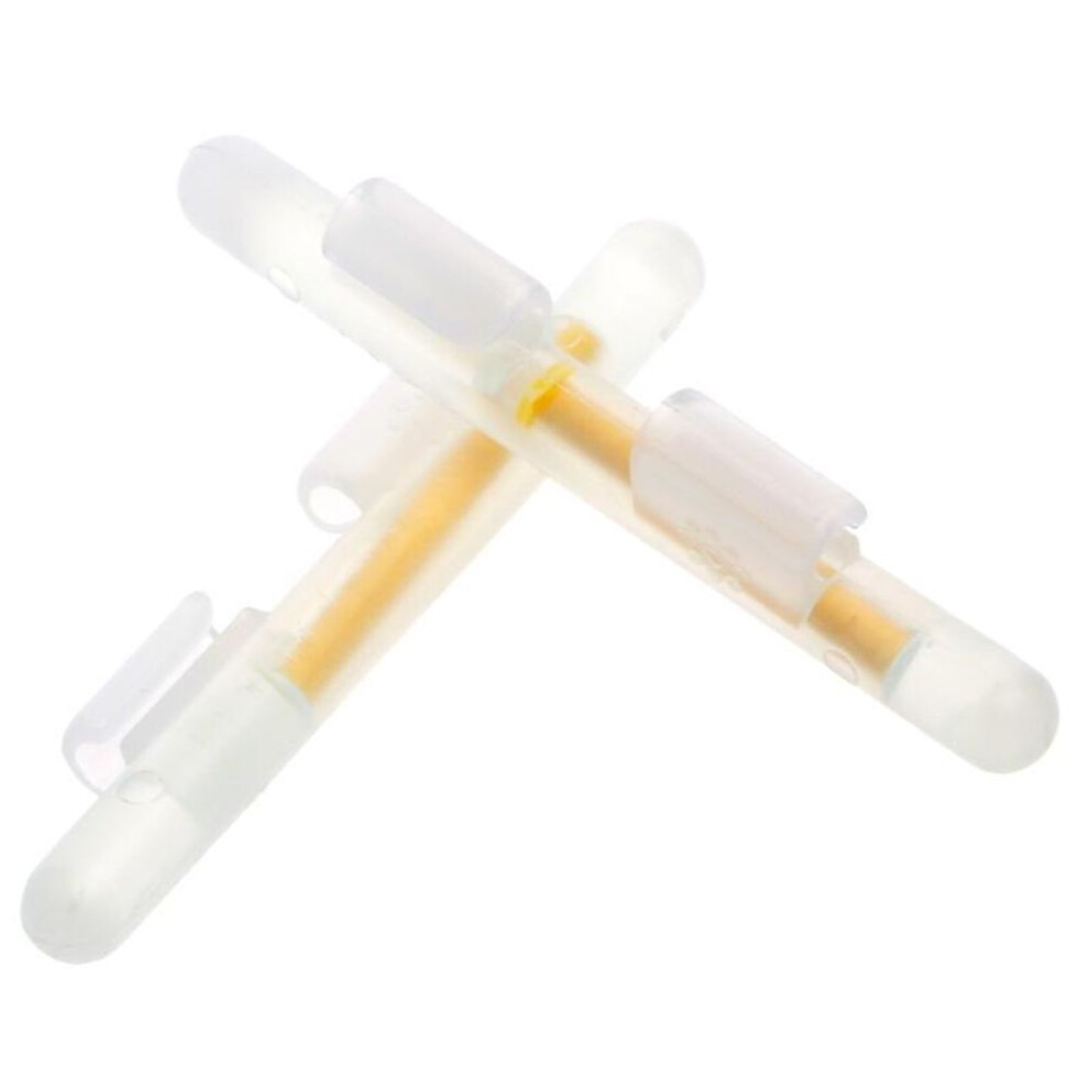 (L) 2pcs Fishing Lightstick Night Float Rod Lights Glow Sticks Fish Lure Accessories
