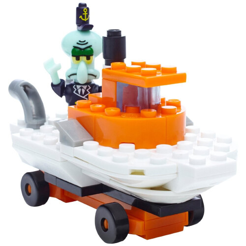MEGA Mega Bloks Spongebob Squarepants Squidward Racer Playset
