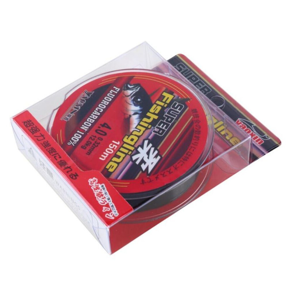 (as the picture, 0.4) 100m Nylon Fishing Lines Super Strong Carbon Coated Monofilament Fishing Leader Line Wear-resistant Saltwater 0.4-8 Carp Wire