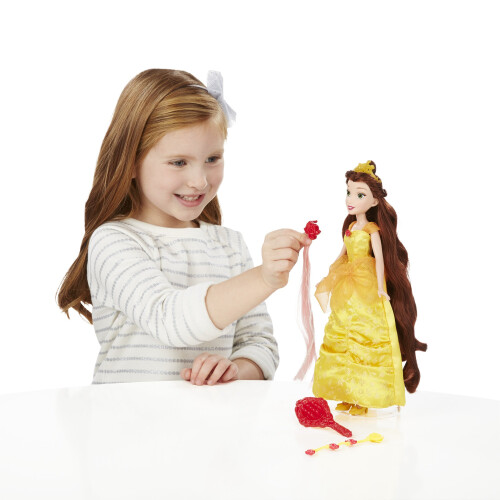 Hasbro Disney Princess Basic Haarspiel Belle Puppe 2