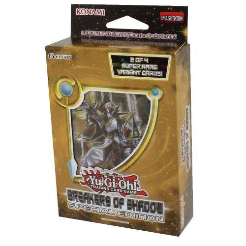 Yu-Gi-Oh! YuGiOh Breakers of Shadow Booster Box: Special Edition Mini Box - 3 πακέτα + 2 χόλο