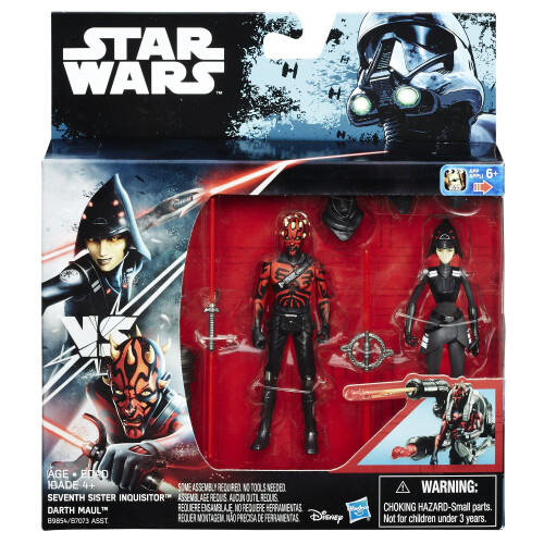 Star Wars Star Wars Deluxe Inquisitor 3 και Κόκκινη Μαθήτρια 1
