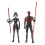 Star Wars Star Wars Deluxe Inquisitor 3 και Κόκκινη Μαθήτρια 3