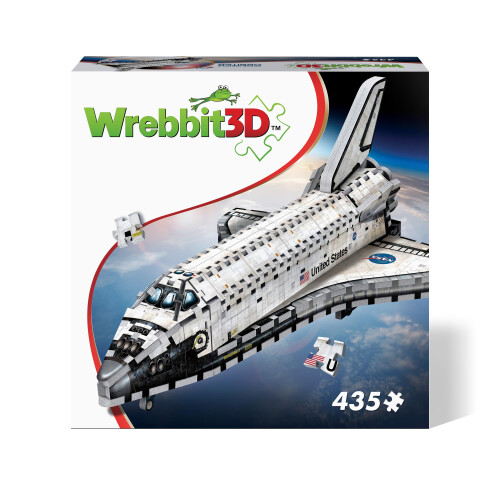 WREBBIT 3D Διαστημικό Λεωφορείο 3D παζλ (435 κομμάτια)