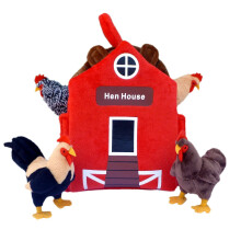 Adore 12"" Hhnerhaus-Hhnerstall-Plschtier-Spielset