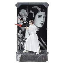Star Wars Black Series Titanium 40-årsjubileum Prinsessan Leia Actionfigur