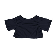 Camiseta azul marinho Roupas de ursinho de pelcia cabe na maioria dos tamanhos de 14"" a 18"" Construa um urso e faa seus prprios bichos de pel