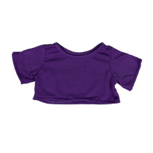 Camiseta roxa roupas de ursinho de pelcia cabe na maioria dos tamanhos 14""-18"""" Construa um urso e faa seus prprios bichos de pelcia
