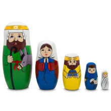 Legjobb Pysanky Joseph Mary s Jzus betlehemes fa fszkelo babk 5,75 hvelykes