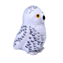 Wild Republic Audubon Birds Snöugglan med Äkta Fågel Ljud, Gosedjur, Fågeleksaker för Barn & Fågelentusiaster