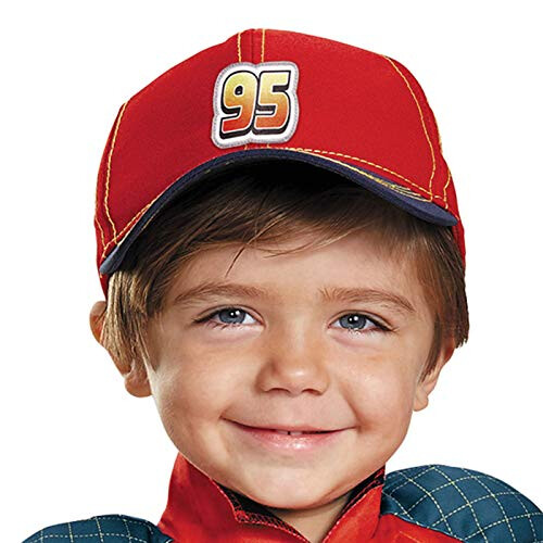 Κόστος Κλασικός Μικρός Κουστούμι Lightning McQueen Cars 3, Κόκκινο, Μικρό (2T) 1