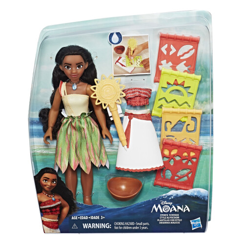 Disney Moana Schablone und Design 1