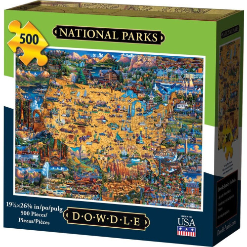 Παζλ Dowdle - Εθνικά Πάρκα - 500 Τεμαχίων