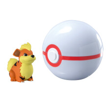 Pok?mon Clip And Carry Pok? Ball, Growlithe And Premier Ball
