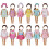 Huang Cheng Toys 12 PCs Conjunto de roupas de boneca de beb    feitas trajes para roupas para 12 13 14 polegadas de 15 polegadas boneca 4