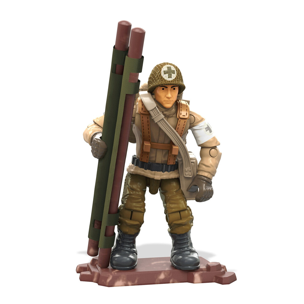 Ensemble de construction de m?decin Mega Construx Call of Duty WW2 (1 pi?ce)