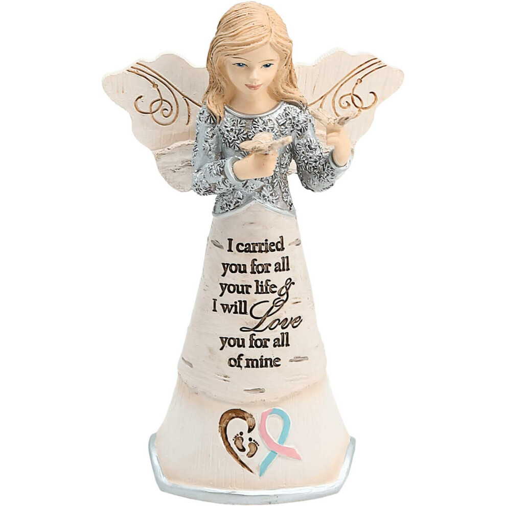 Pavilion Gift Company Elements Angels 82438 Figurine D'ange Fausse Couche Deuil 5"" Figurine D'ange Cr?Me-image