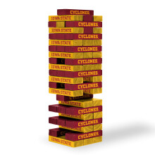 Wild Sports NCAA Iowa State Cyclones Table Top Stackers 3 """" X 1 """" X .5 """" Teamfarve