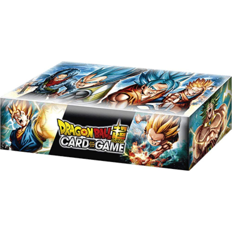 New Bandai Dragon Ball Z Super Draft 01 Booster Box: 24 Packs + 4 Leader Cards! (Galactic Battle & Union Force Series 2) Dbcgdb7481
