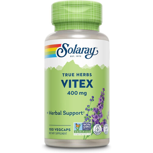 Solaray, Vitex, 400 mg, 100 VegCaps