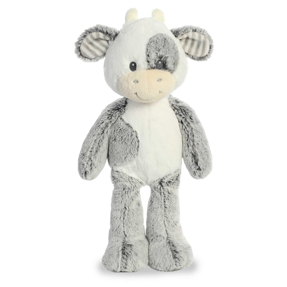Aurora Adorable Cuddlers Coby Cow Baby Stuffed Animal - Security and Sleep Aid - Comforting Companion - Gray 14 Inches-image-OPC-PFNCDSX-NEW