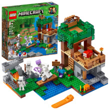 Lego Minecraft The Skeleton Attack 21146 Zestaw budowlany (457 sztuk)