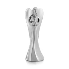 nambe Angel Figurine 9 Inch Holiday Figurine with Prayer Pose Beautiful Symbol for Christmas Home D cor Made of Silver Al
