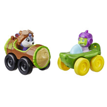Top Wing Racers 2er-Pack: Shirley Squirrely und Chomps aus der Nick Jr. Show Racers mit befestigten Figuren. Tolles Spielzeug fr Kinder im Alter von