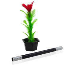 XJOYMAG Magic Stick a Flowerhez Easy Magic Trick Toys Show Performance Prop Vicces jtkok felnotteknek