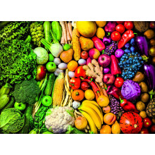 RoseArt - Kodak - Regnbågens Superfoods - 1500 Bitars Pussel för Vuxna