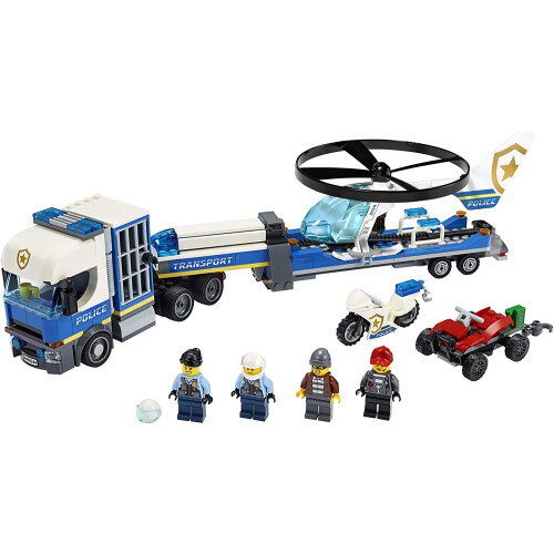 LEGO LEGO City Αεροπλάνο Καταδίωξης Αστυνομίας 60244, Σετ Κατασκευής για Παιδιά (317 Κομμάτια) 2
