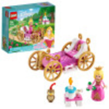 Lego Disney Auroras Royal Carriage 43173 Kit criativo de constru      o de princesas Novo 2020 (62 pe   as)