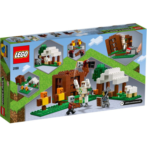 LEGO LEGO Minecraft Το προπύργιο Pillager 21159 Σετ κατασκευών με φιγούρες (303 Τεμάχια) 1