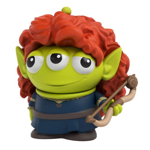 Mattel Pixar Alien Remix Figures 3-pack 3-inch, Mr. Incredible, Buzz Lightyear, Merida, Retro 2