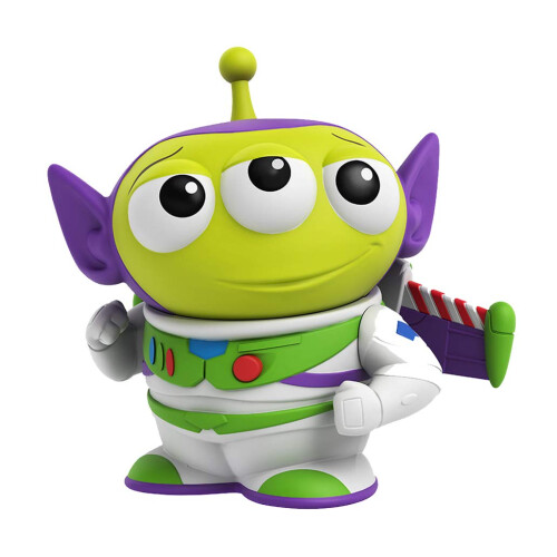 Mattel Pixar Alien Remix Figures 3-pack 3-inch, Mr. Incredible, Buzz Lightyear, Merida, Retro 1