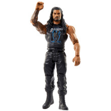 WWE Mattel Roman Reigns Basic Series #108 Actionfigur i 6-tums skala med rörlighet & ringutrustning