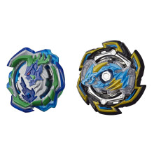 Beyblade Burst Rise Hypersphere Dual Pack Rock Dragon D5 & Ogre O5-2, Höger-Spinn Battling Top, Från 8 År