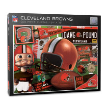 YouTheFan NFL Cleveland Browns Retro Series Puzzle 500 Teile gro