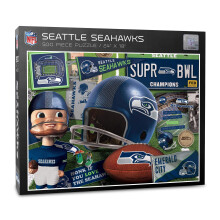Youthefan NFL Seattle Seahawks Retro Series Puzzle - 500 stycken stora