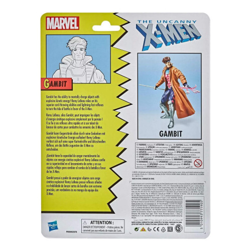 Star Wars Marvel Legends 6"""" Retro Collection Gambit Figure Esclusiva 2