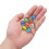 Manshu 60 pe   as M   rmola de vidro para jogos de m   rmore 0,63 polegadas 6 cores. 2