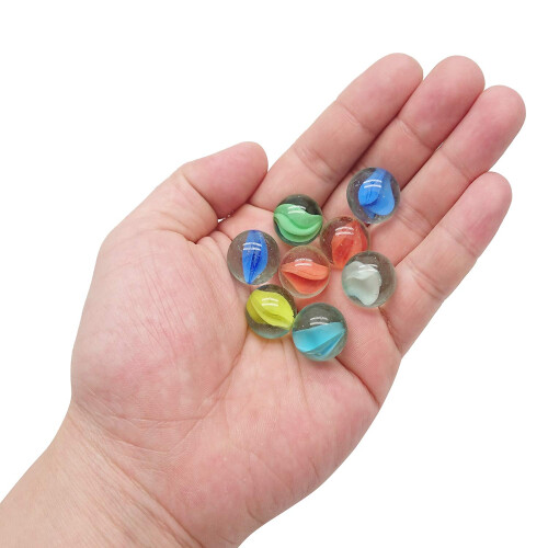 Manshu 60 pe   as M   rmola de vidro para jogos de m   rmore 0,63 polegadas 6 cores. 1